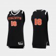 #18 College Basketball Miami Chase Men's Black White Jersey 314461-231
