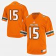 #15 College Football Miami Mens Orange Jersey 851263-875