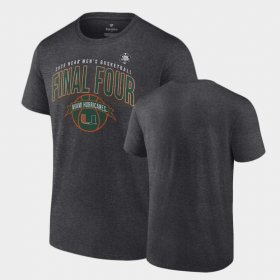 March Madness Hurricanes Final Four Retro Men's Charcoal T-Shirt 811378-749
